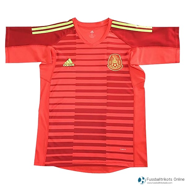 Mexiko Trikot Torwart 2018 Rote Fussballtrikots Günstig